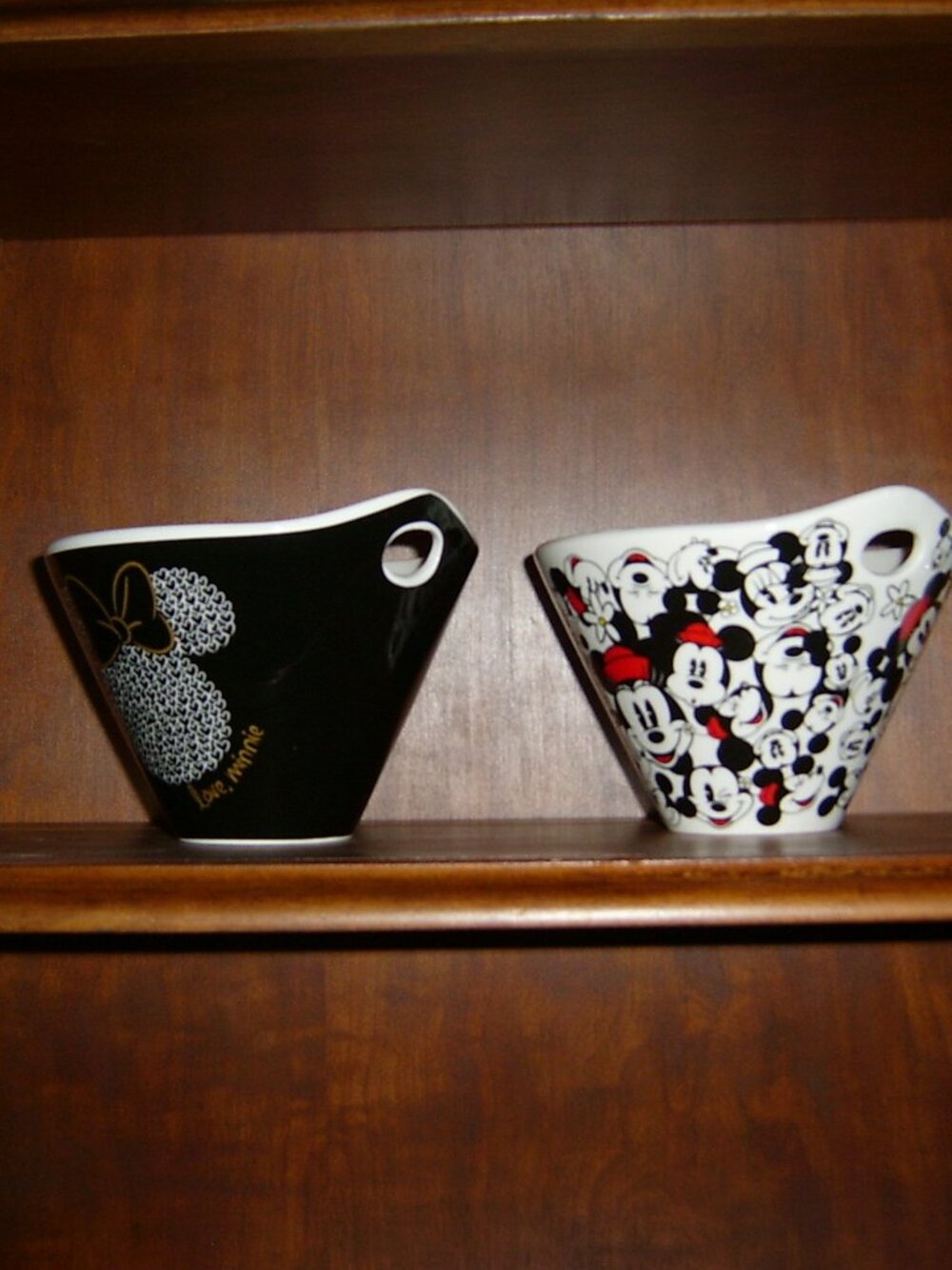 Disney Ramen Bowls, Mickey Mouse, 2 Patterns, NWOT